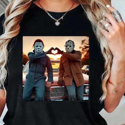 90s Heart Hands Halloween T-Shirt