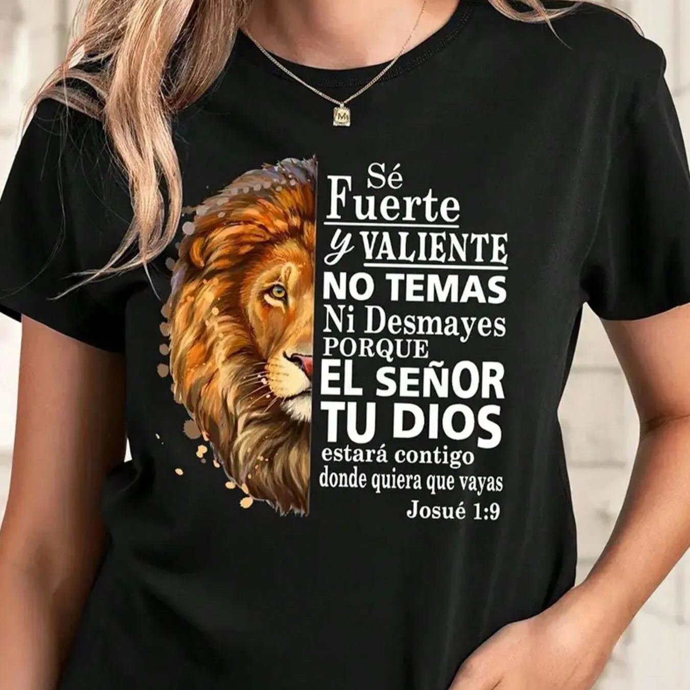 Josué 1:9 Spanish Christian T-Shirt