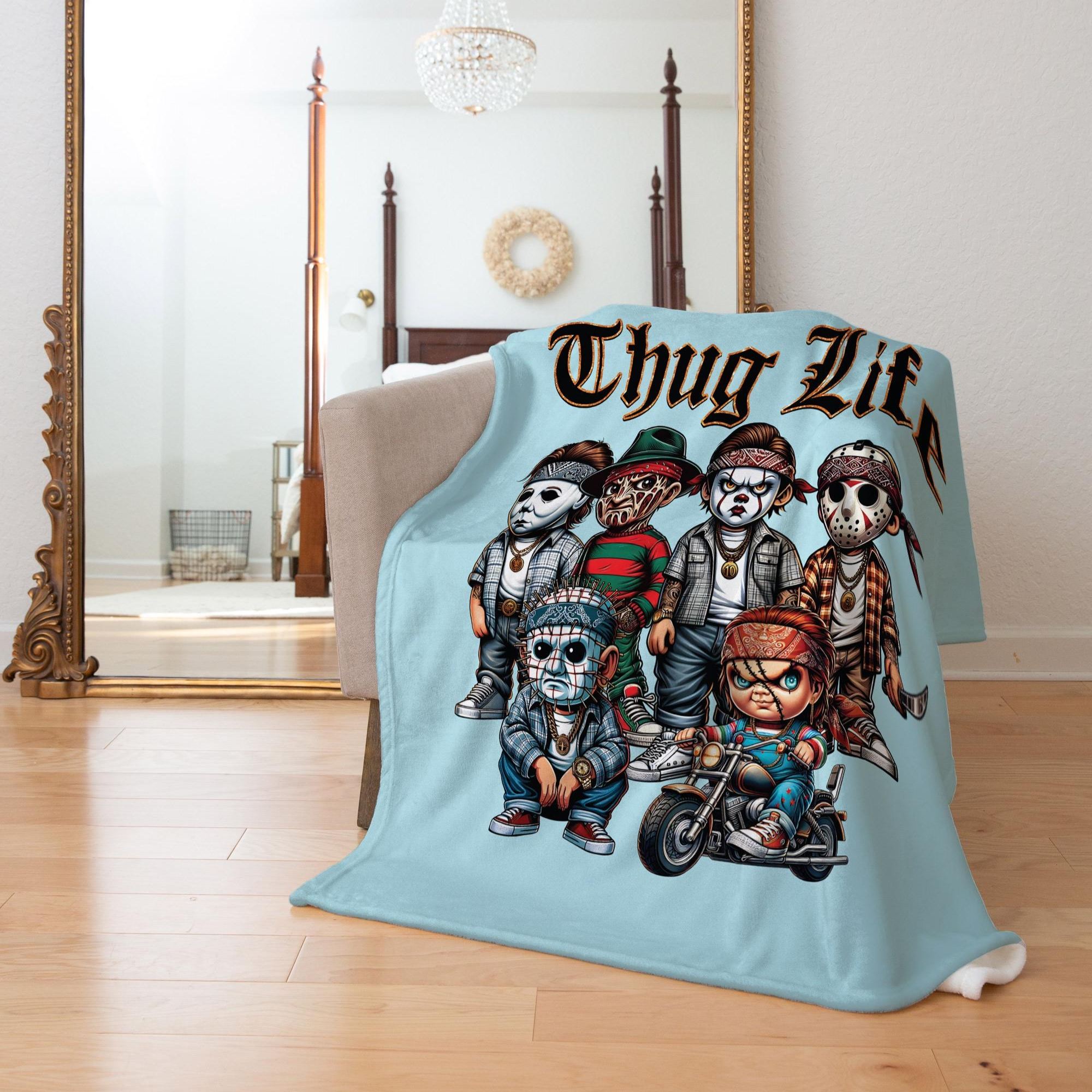 [Copy]Spooky Halloween Throw Blanket