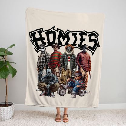[Copy]Spooky Halloween Throw Blanket