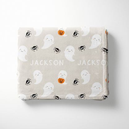 [Copy]Retro Halloween Fleece Blanket