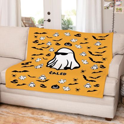 [Copy]Personalized Halloween Monster Blanket