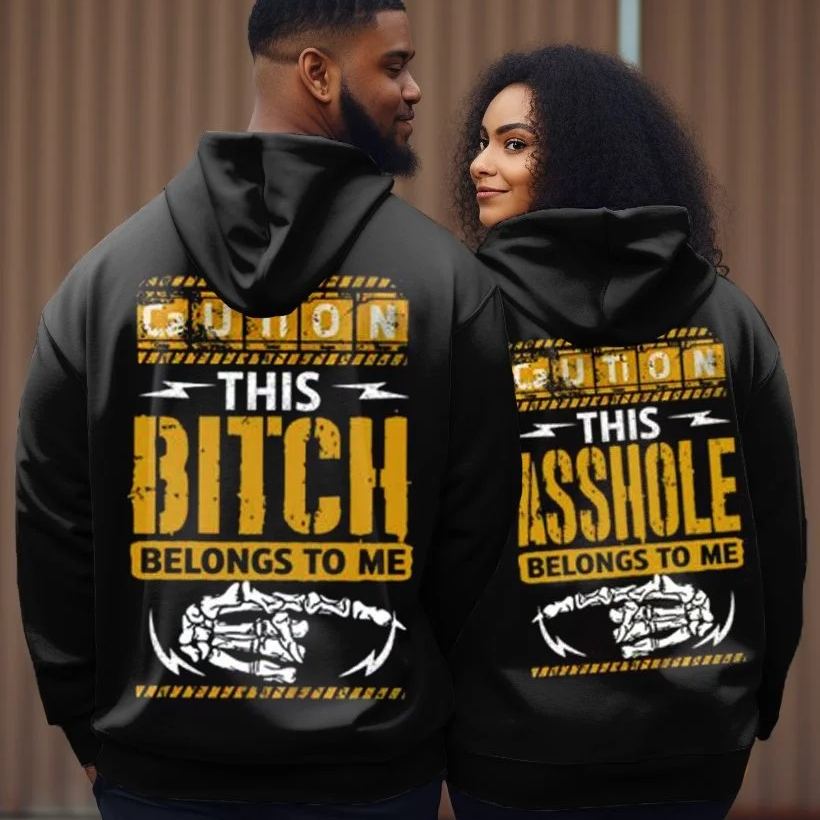 This AsleBch Belongs To Me Long Sleeve Hoodie