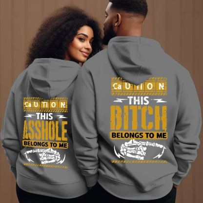 This AsleBch Belongs To Me Long Sleeve Hoodie