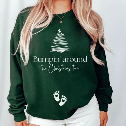 Christmas Pregnancy Announcement Sweatshirt
