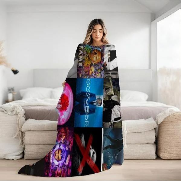 Chris Brown Album Cover Blanket