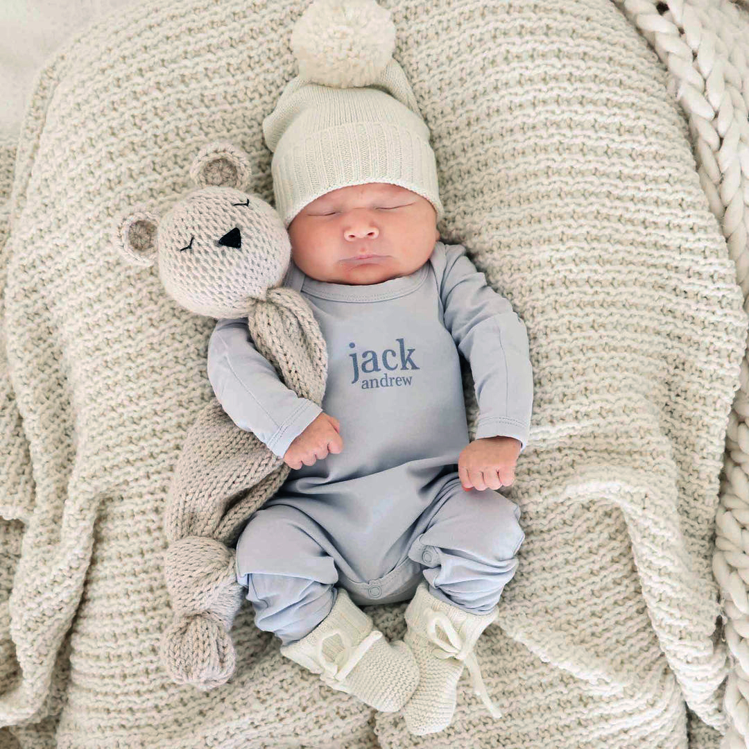 Personalized Printed Baby Full Length Snap Rompers