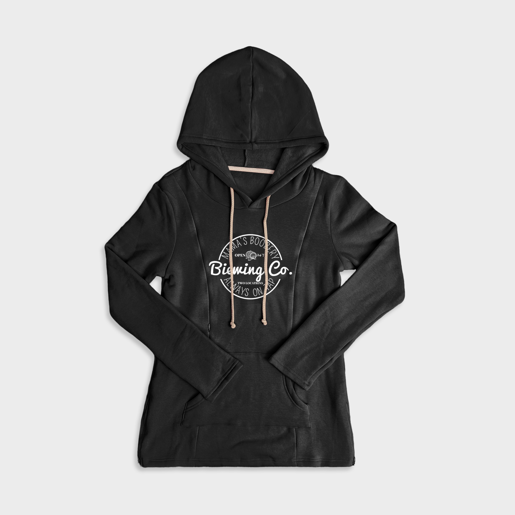 Personalized Maternity Hoodie, Breastfeeding Compatible Maternity Wear