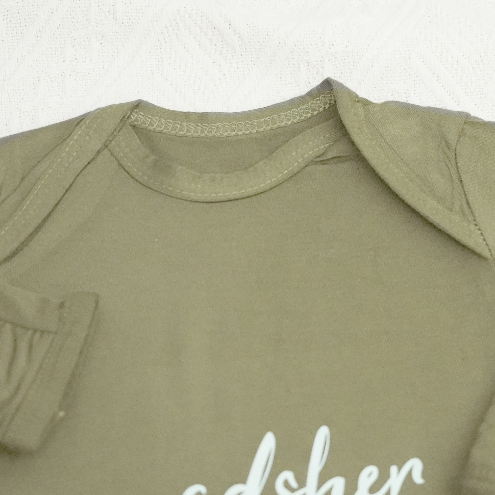 Personalized Modal Newborn Baby Knot Gown 