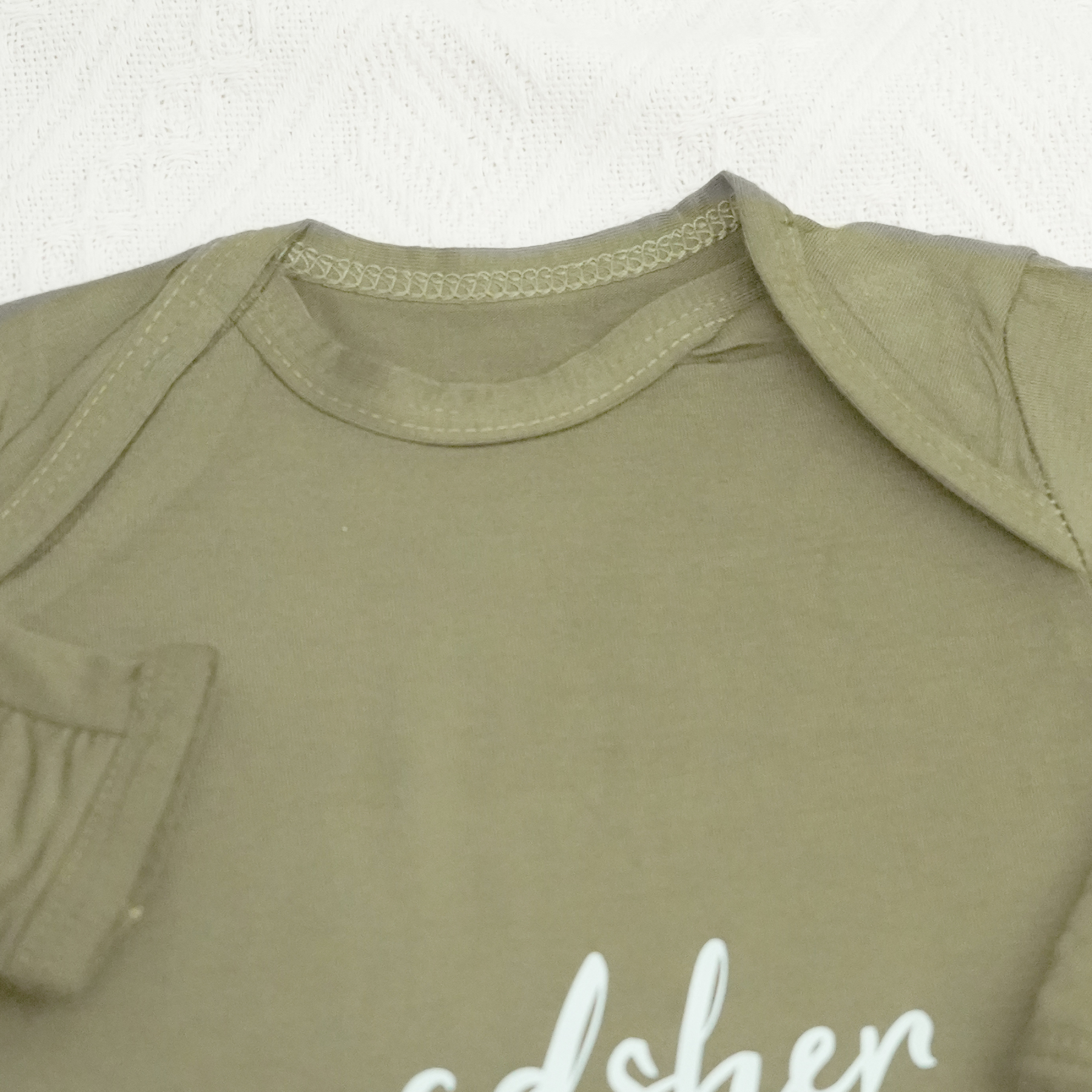 Personalized Modal Newborn Baby Knot Gown 