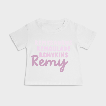 Personalized Nickname Kids Graphic Tee