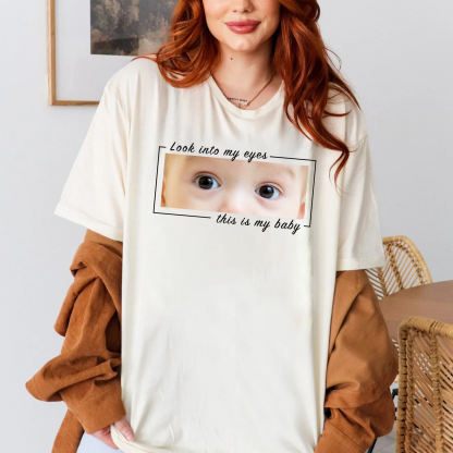 Family Matching Custom Eyes Shirt, Baby Eyes Tee