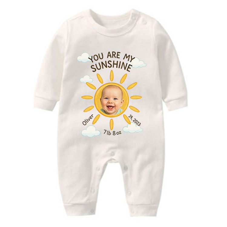 You Are My Sunshine, Custom Baby Rompers