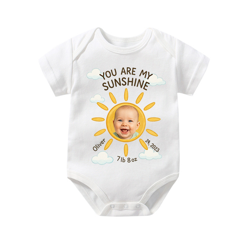 You Are My Sunshine, Custom Baby Rompers
