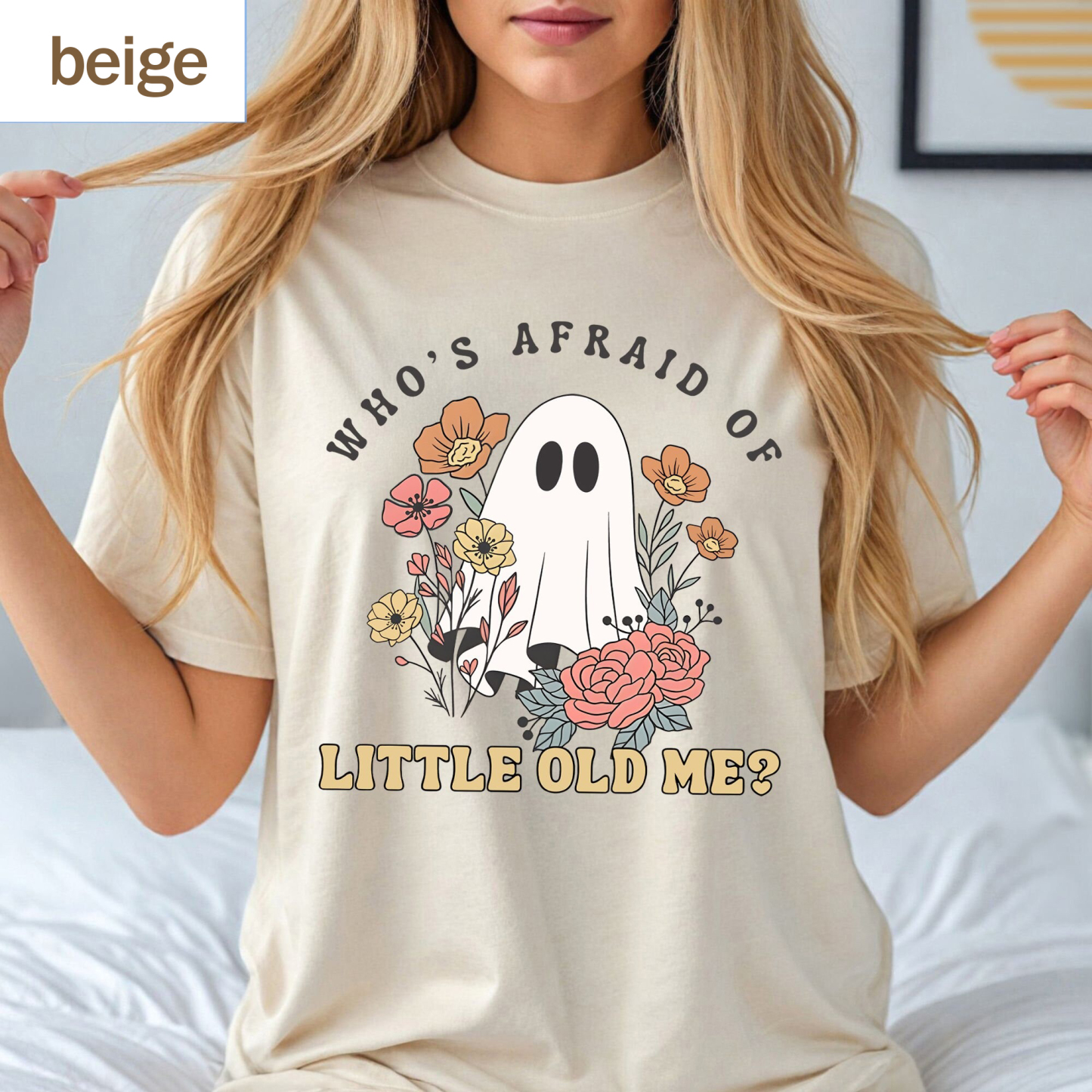 Who's Afraid Of Little Old Me Halloween Shirt 