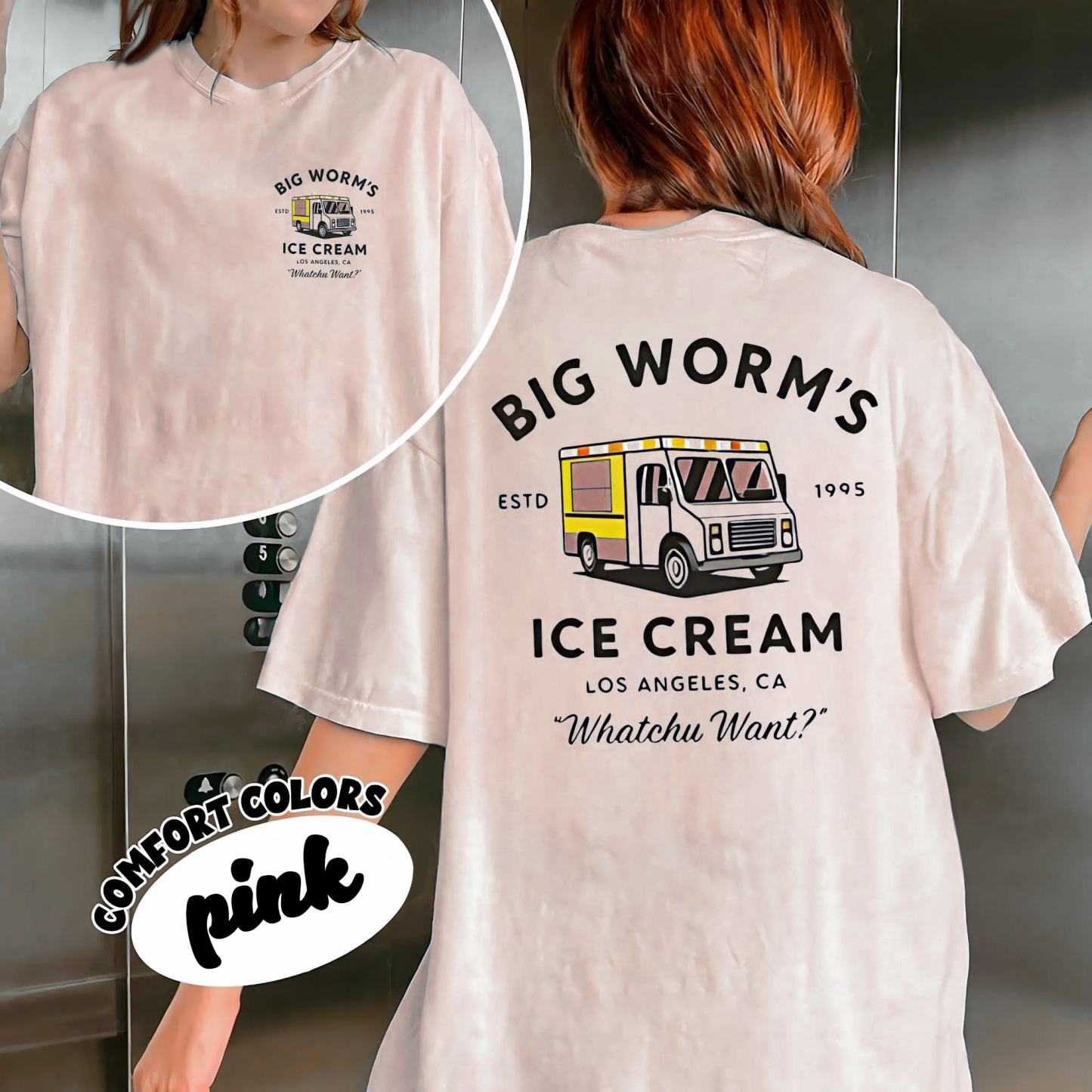 Big Worm's Ice Cream T-Shirt