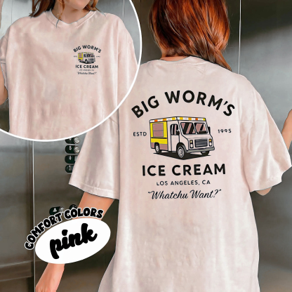 Big Worm's Ice Cream T-Shirt