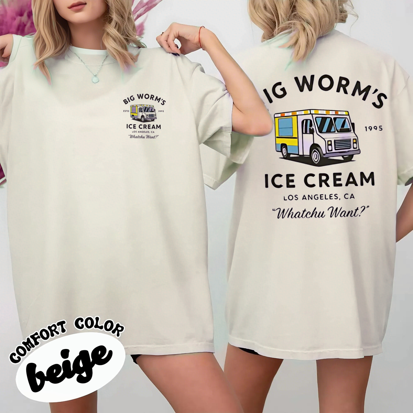 Big Worm's Ice Cream T-Shirt