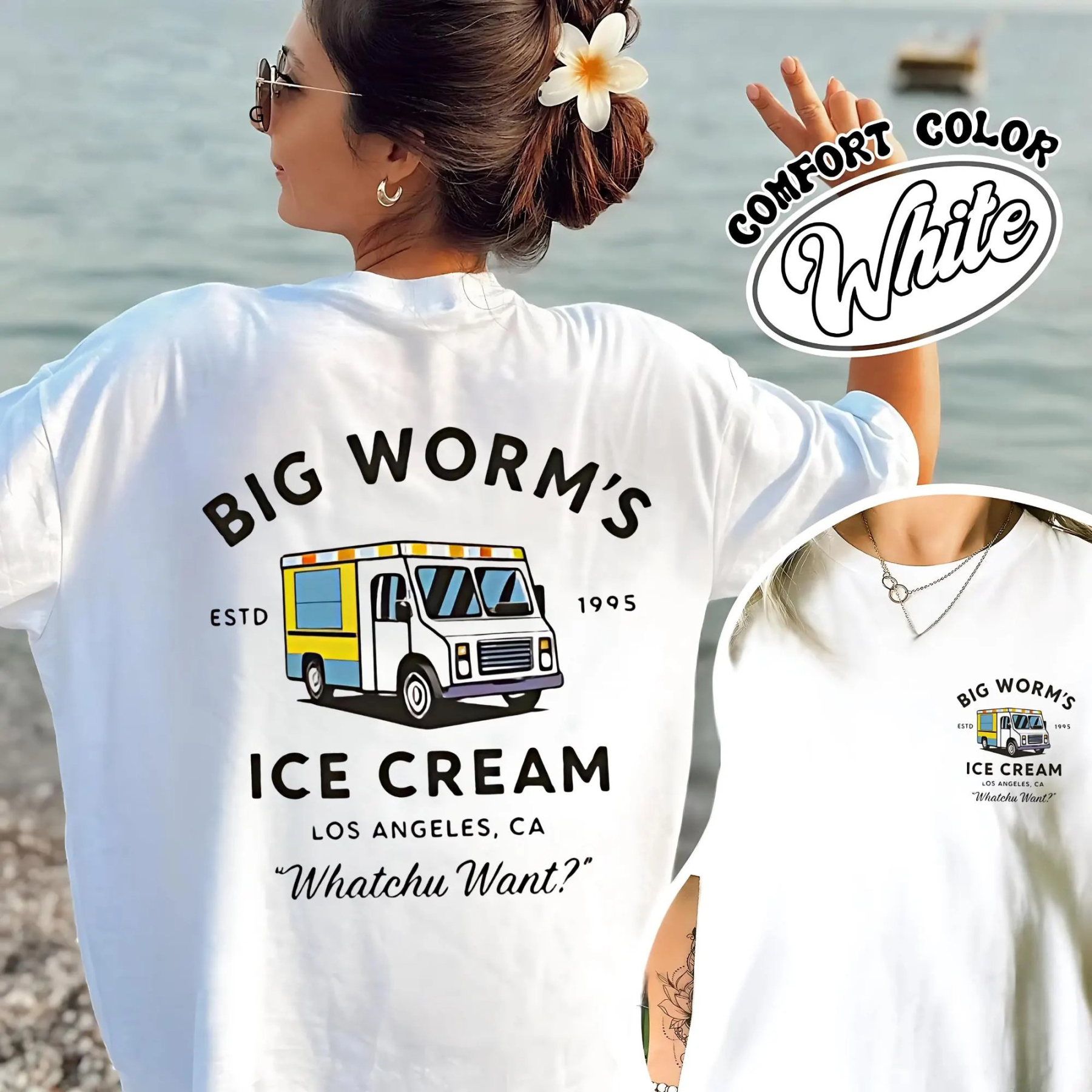 Big Worm's Ice Cream T-Shirt