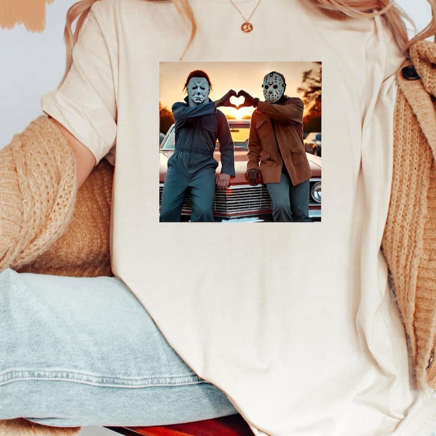 90s Heart Hands Halloween T-Shirt