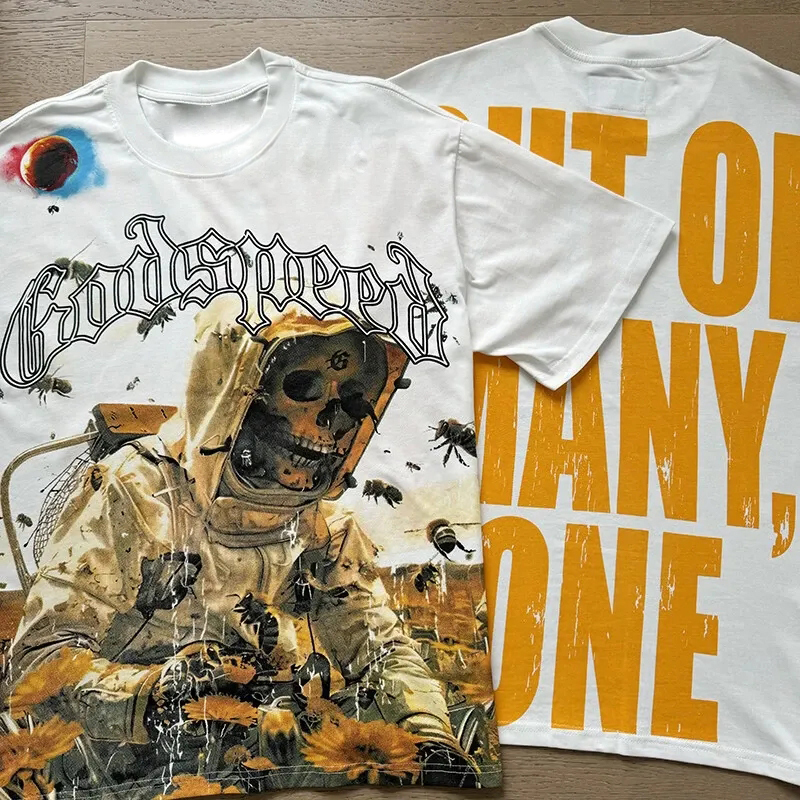 Godspeed Vintage Skull T-Shirt