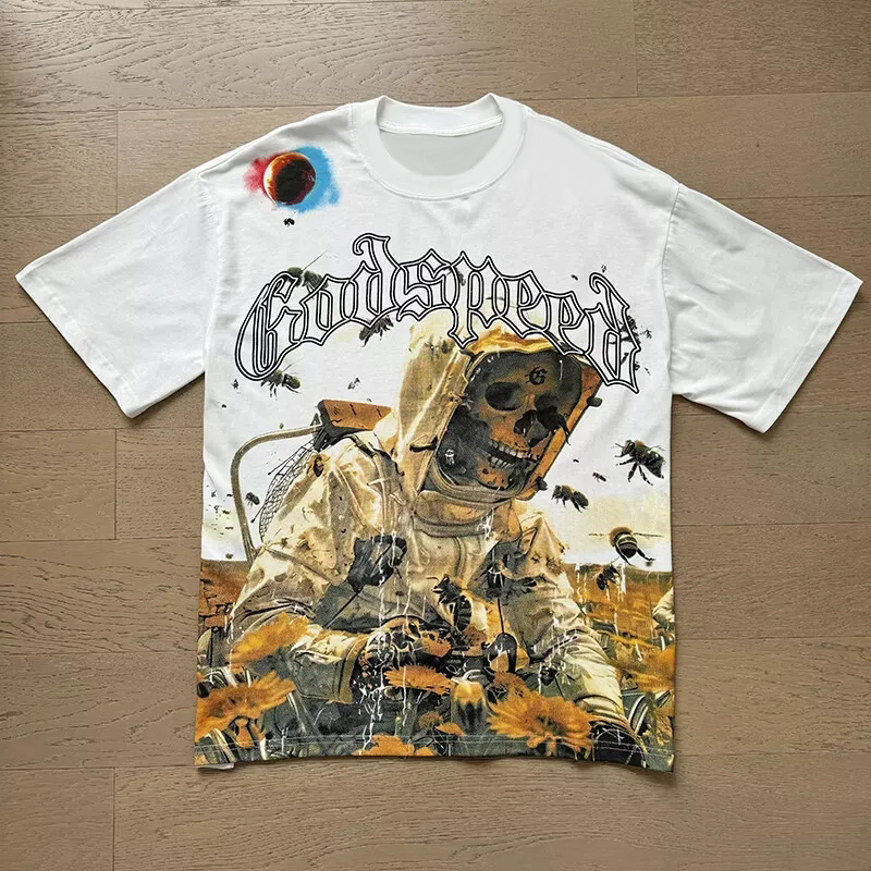 Godspeed Vintage Skull T-Shirt