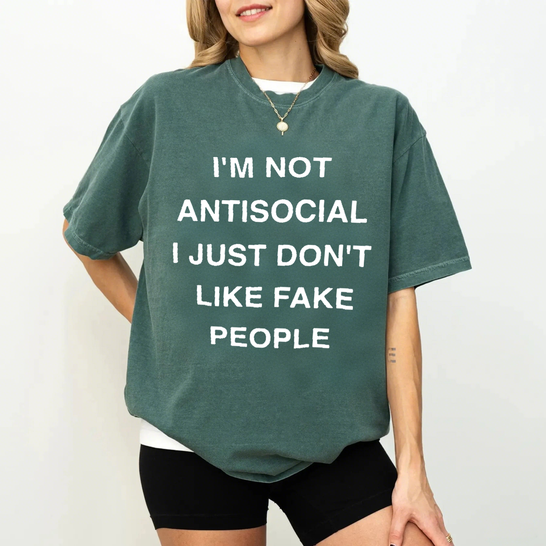 I Just Don't Like Fake People T-Shirt