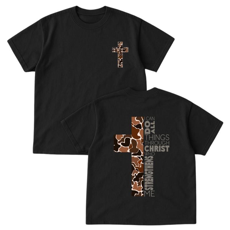 Christian Camo Cross T-Shirt