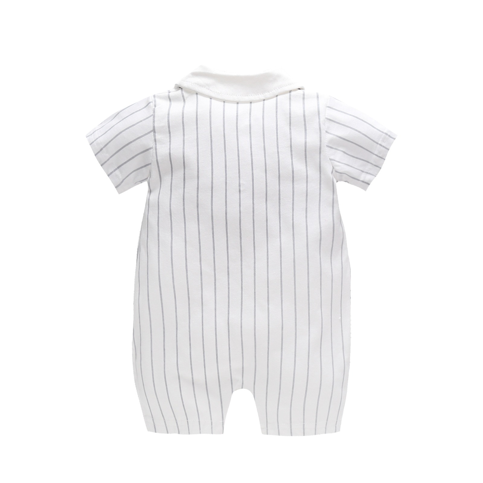 [Copy]Baby Boy Checkered Bear Jumpsuits
