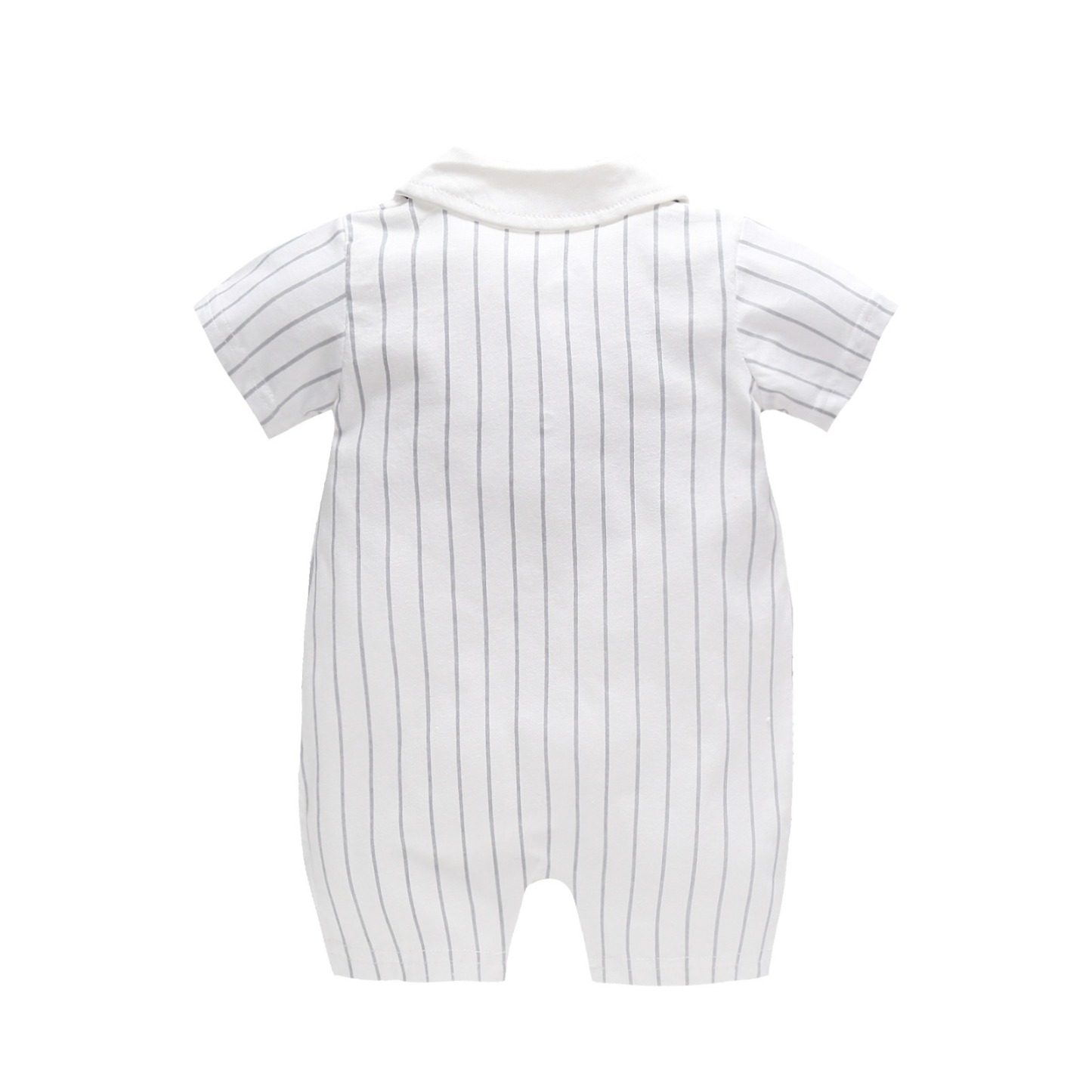 [Copy]Baby Boy Checkered Bear Jumpsuits