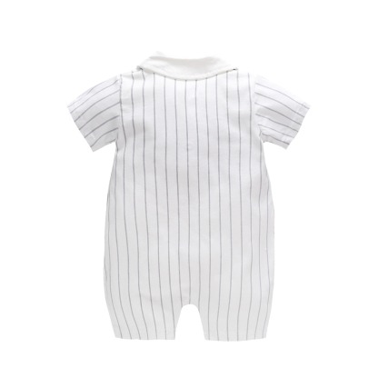 [Copy]Baby Boy Checkered Bear Jumpsuits