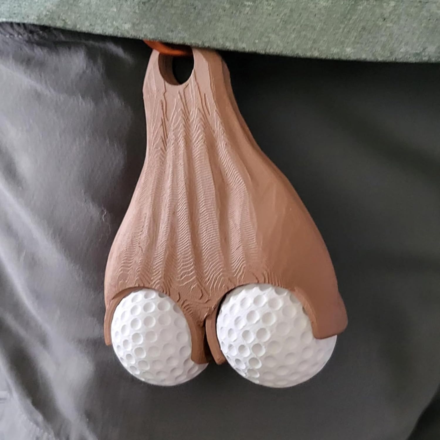 Funny Novelty Ball Print Storage Bag – Portable Travel Organizer & Gag Gift for Men