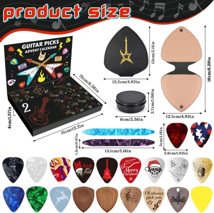 Guitar Picks Advent Calendar 2025