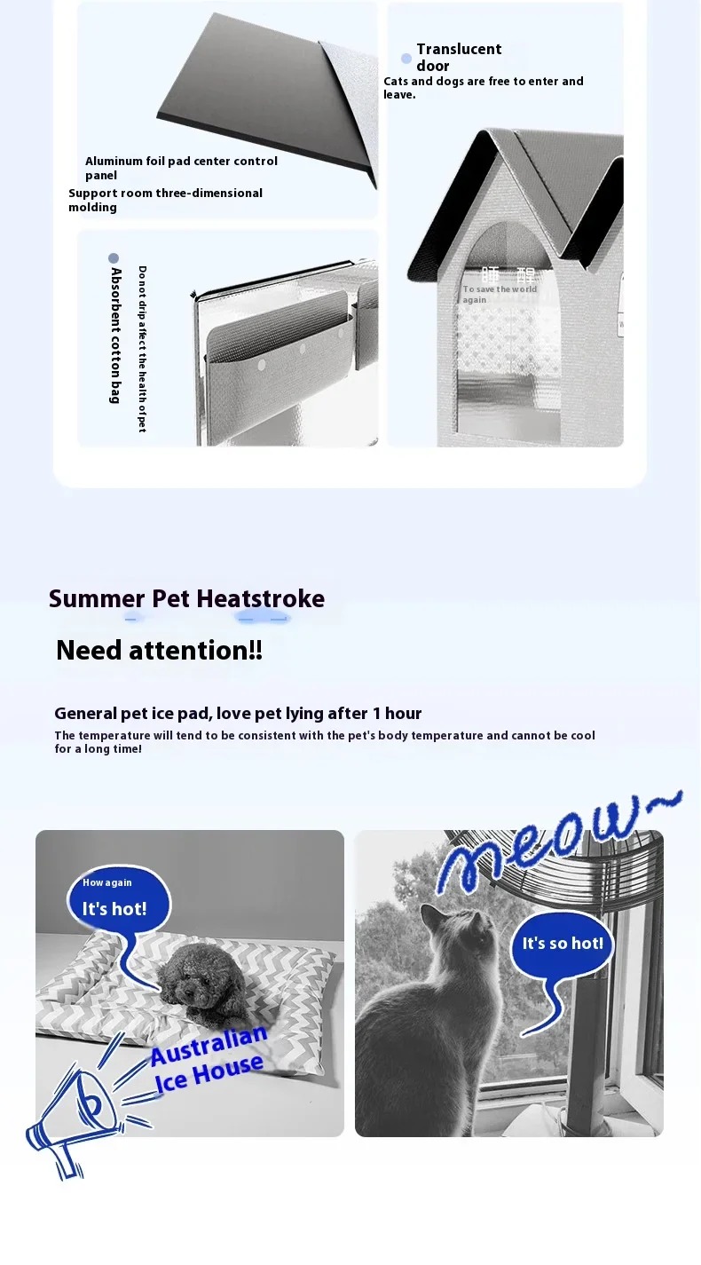 Pet AC House – The Coolest Spot In The House 🐾❄️