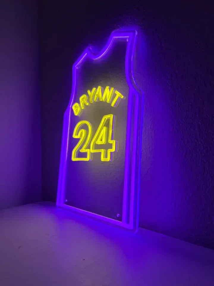 Customized Football/Soccer/Baseball/Basketball Jersey LED Neon Lights