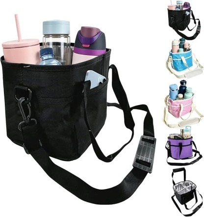 Portable Insulated Drink Carrier Bag