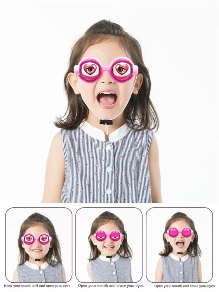 Animatronic Blinking Eye Glasses – Funny Manual Moving Eyes Party Shades 👀😂