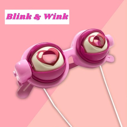 Animatronic Blinking Eye Glasses – Funny Manual Moving Eyes Party Shades 👀😂
