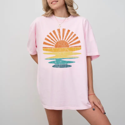 Family Matching T-Shirt - A Sunrise of Love & Hope