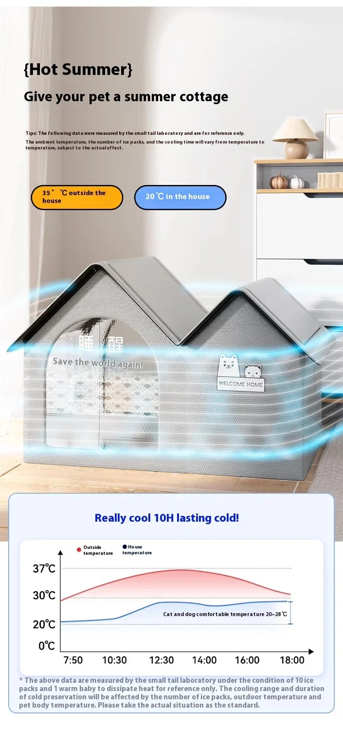 Pet AC House – The Coolest Spot In The House 🐾❄️