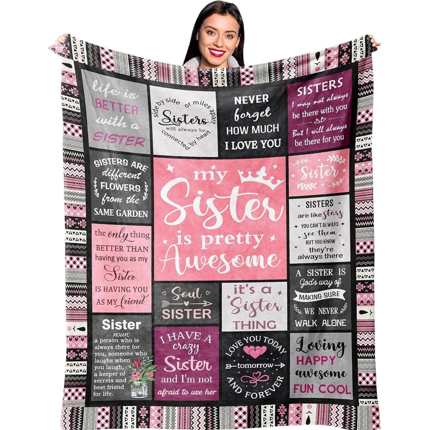 SisterLetter Pattern Blanket