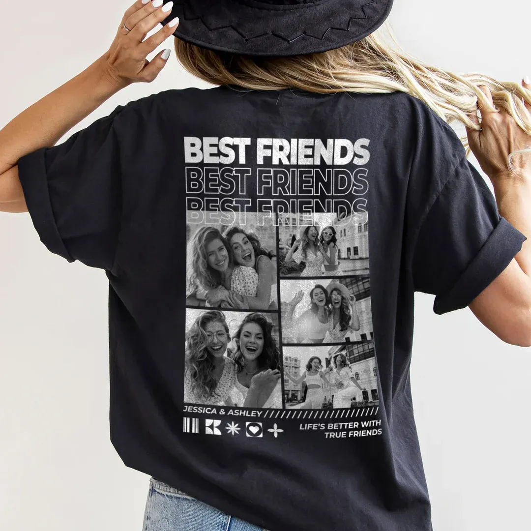 Personalized T-shirt "BESTIES"