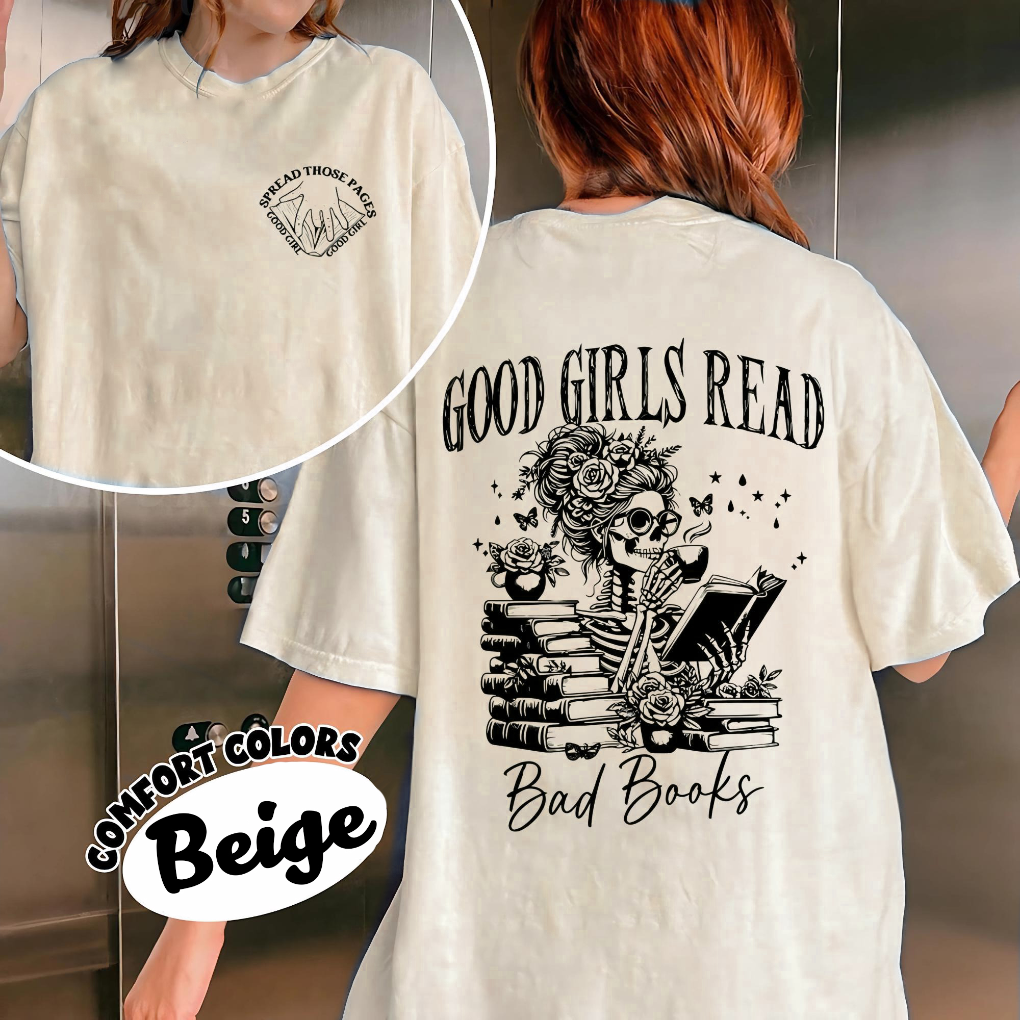 Good Girls Read Bad Books Sweatshirt