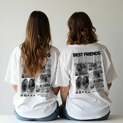 Personalized T-shirt "BESTIES"