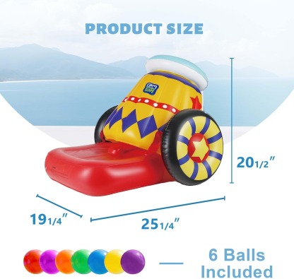 Inflatable Pool Shooting Game – The Ultimate Summer Splash Challenge 🎯💦
