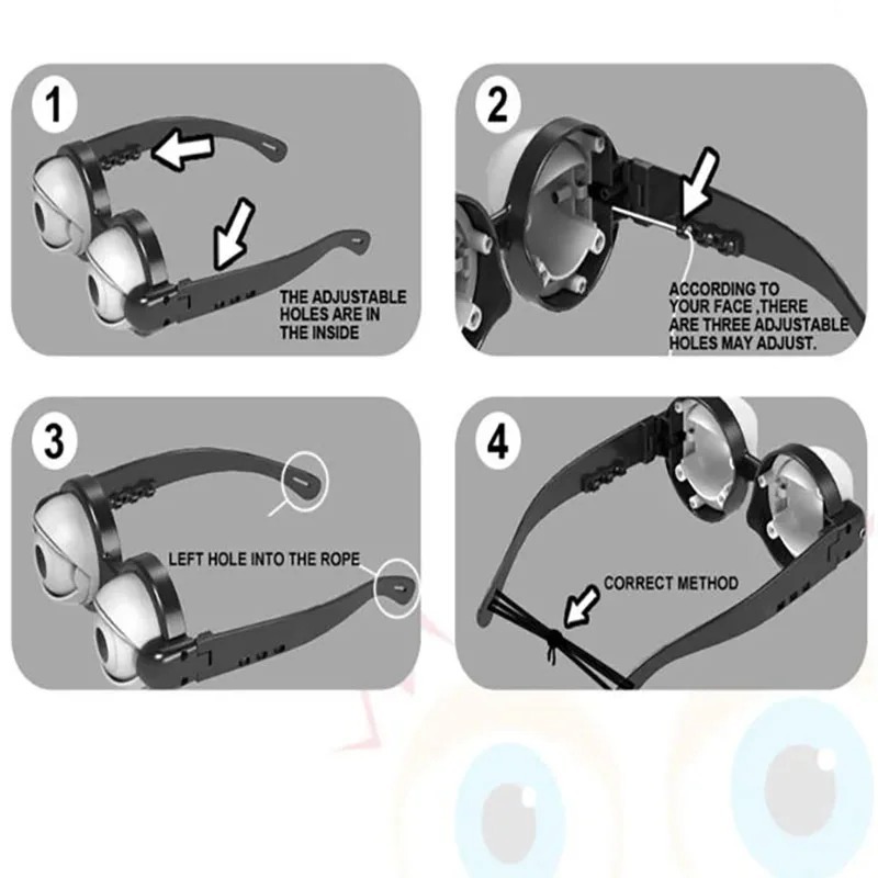 Animatronic Blinking Eye Glasses – Funny Manual Moving Eyes Party Shades 👀😂