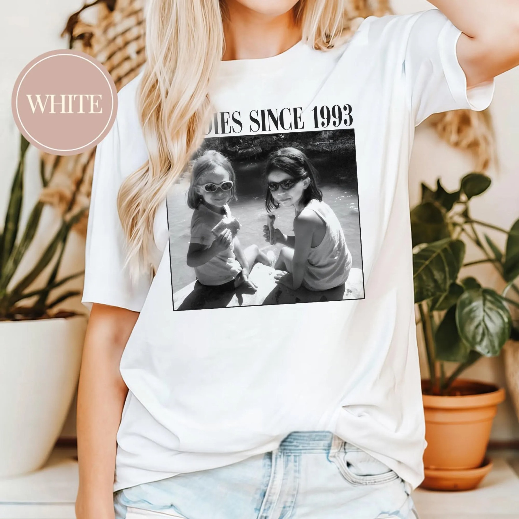 Custom Childhood Vintage Photo T-Shirt