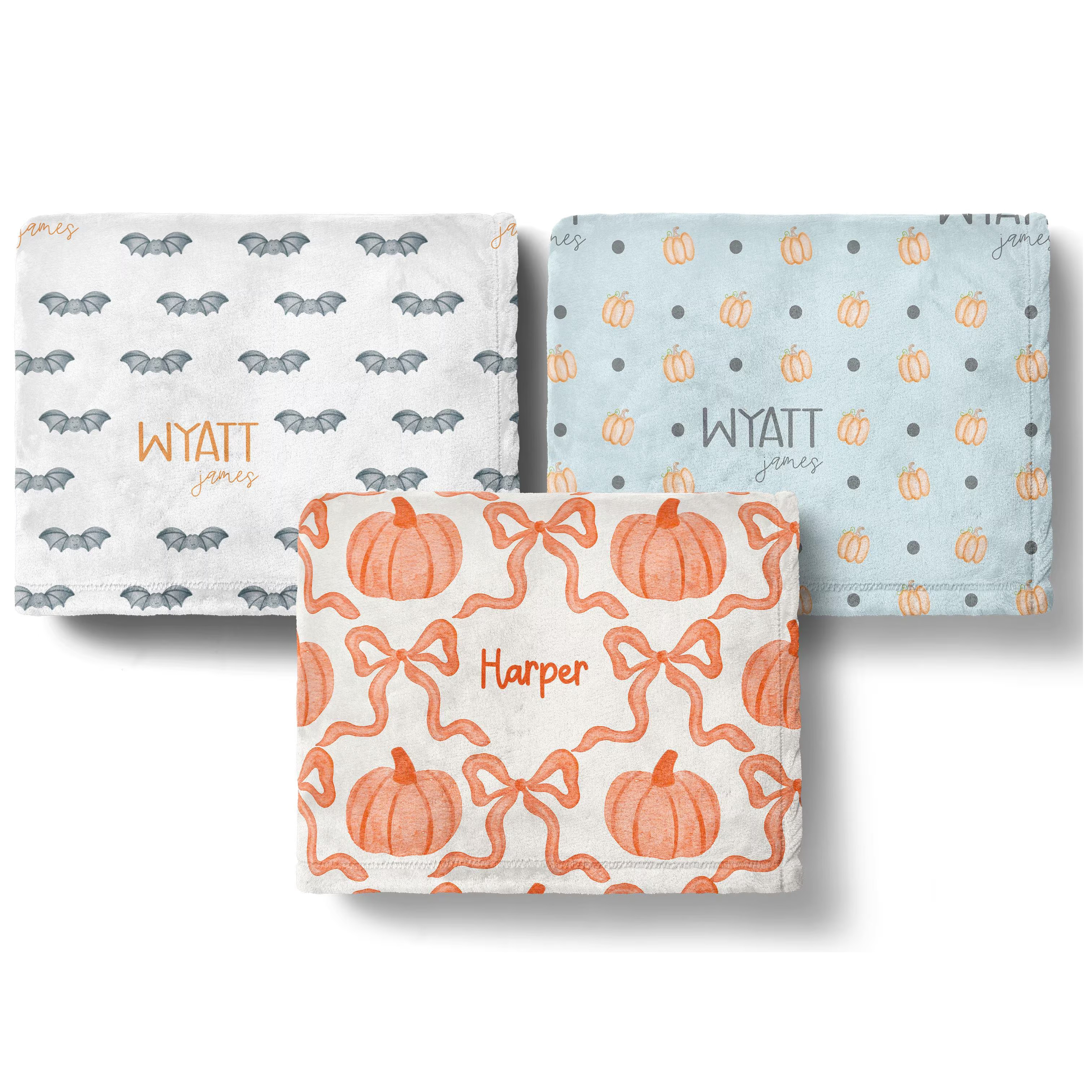 Personalized Halloween Full-print Blanket