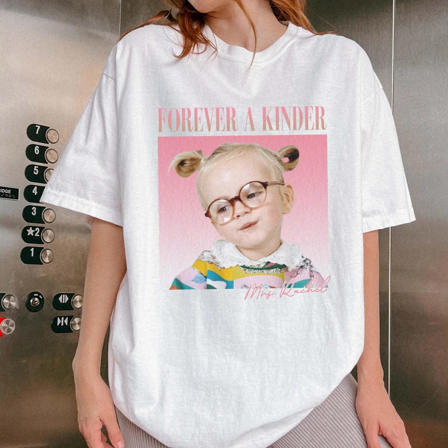 Custom Colorful Background Photo T-Shirt