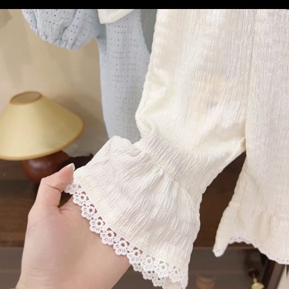 2pcs Toddler Girls Bow Backless Camisole & Flared Pants